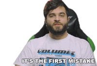 Its The First Mistake Andrew Baena Sticker - Its The First Mistake Andrew Baena First Issue Stickers