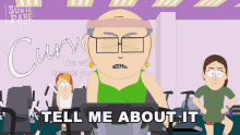 Tell Me About It Mrs Garrison GIF - Tell Me About It Mrs Garrison South Park GIFs
