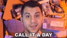 Call It A Day Rerez GIF - Call It A Day Rerez Done For Today GIFs