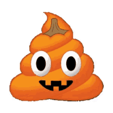 poop pumpkin