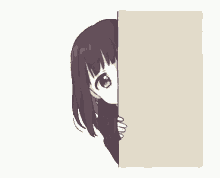 anime hiding shy cute kawaii anime hiding shy cute kawaii