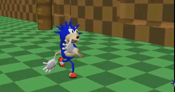 Sonic Running GIF - Sonic Running Funny GIFs