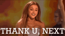 Thank U Next Ariana Grande GIF - Thank U Next Ariana Grande Mua GIFs