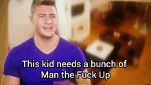 Scotty T Geordie Shore GIF - Scotty T Geordie Shore Man The Fuck Up GIFs