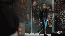 Wolfs Out Baby Goodbye GIF - Wolfs Out Baby Wolfs Out Goodbye GIFs