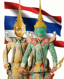 Thai Flag GIF - Thai Flag โขนไทย GIFs