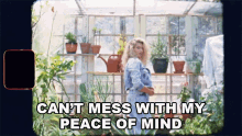Cant Mess With My Peace Of Mind Tori Kelly GIF - Cant Mess With My Peace Of Mind Tori Kelly Unbothered Song GIFs