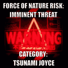 Joyce Warning Tsunami Joyce GIF - Joyce Warning Tsunami Joyce Force Of Nature GIFs