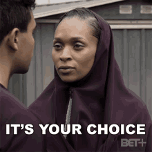 Its Your Choice Ruth Truesdale GIF - Its Your Choice Ruth Truesdale Ruthless GIFs