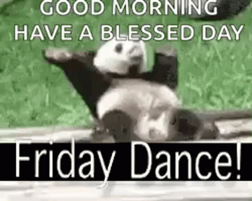 Friday Dance Tgif GIF - Friday Dance Tgif Panda GIFs.