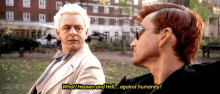 Big One Heaven And Hell Against Humanity GIF - Big One Heaven And Hell Against Humanity Good Omens GIFs