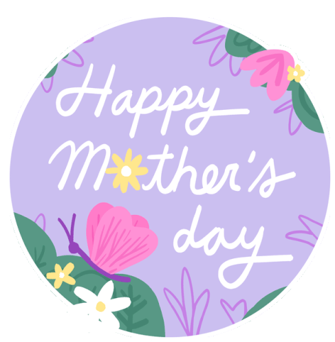 Happy Mothers Day Love You Mom Sticker - Happy Mothers Day Mothers Day Love You Mom Stickers