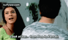 Look At Her. From Poo To Parvati..Gif GIF - Look At Her. From Poo To Parvati. K3g Baawri GIFs
