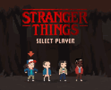Stranger Things Video Game GIF - Stranger Things Video Game Choose Your Player GIFs