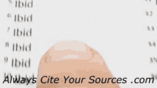 cite source sources citeyoursource reference