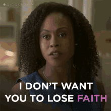 I Dont Want You To Lose Faith Marcie GIF - I Dont Want You To Lose Faith Marcie Marcie Diggs GIFs