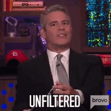 Unfiltered Andy Cohen GIF - Unfiltered Andy Cohen Watch What Happens Live GIFs