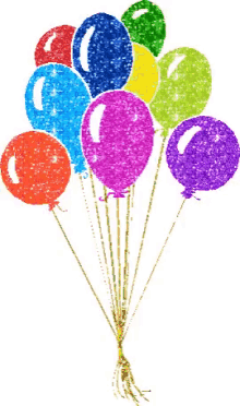 Balloons Glitter GIF - Balloons Glitter Sparkle GIFs