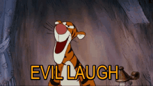 Evil Laugh Winnie The Pooh GIF - Evil Laugh Winnie The Pooh Tiger GIFs