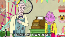 i faked my own death pretended not alive admit princess carolyn