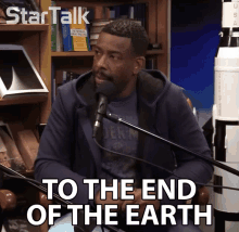 To The End Of The Earth Chuck Nice GIF - To The End Of The Earth Chuck Nice Startalk GIFs