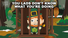 You Lads Dont Know What Youre Doing Leprechaun GIF - You Lads Dont Know What Youre Doing Leprechaun South Park GIFs