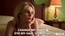 Change My Name Dye My Hair GIF - Change My Name Dye My Hair Disappear GIFs