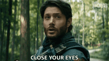 Close Your Eyes Soldier Boy GIF - Close Your Eyes Soldier Boy Jensen Ackles GIFs