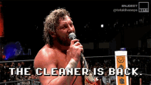 Kenny Omega The Cleaner Is Back GIF - Kenny Omega The Cleaner Is Back Njpw GIFs