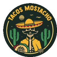 Tacos Mostacho Mostacho Sticker - Tacos Mostacho Mostacho Stickers