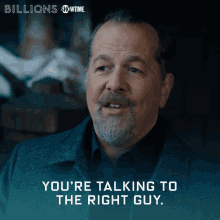 Youre Talking To The Right Guy Mike Wagner GIF - Youre Talking To The Right Guy Mike Wagner David Costabile GIFs