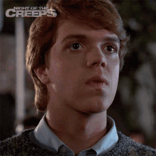 staring chris night of the creeps gulped stunned staring chris night of the creeps gulped stunned