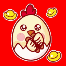 Year Of The Chicken Rooster GIF - Chinese New Year Gung Hay Fat Choy GIFs