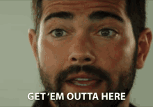 Get Em Outta Here Get Out GIF - Get Em Outta Here Get Out Safety GIFs