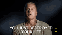 You Just Destroyed Your Life John Alite GIF - You Just Destroyed Your Life John Alite Becoming John Gottis Hitman GIFs