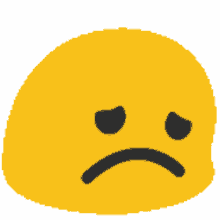 blob discors sad emoji