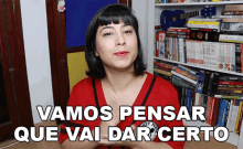 Vamos Pensar Que Vai Dar Certo Sandra Landeiro GIF - Vamos Pensar Que Vai Dar Certo Sandra Landeiro Sangerine GIFs