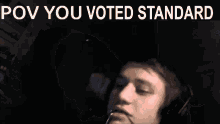 Pov Voted Standard GIF - Pov Voted Standard Standard Voter GIFs