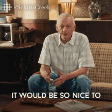 It Would Be So Nice To Not Be Completely Alone Bob GIF - It Would Be So Nice To Not Be Completely Alone Bob Schitts Creek GIFs