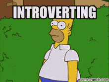 Introverting Back Away GIF - Introverting Introvert Back Away GIFs