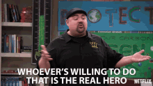 Whoevers Willing To Do That Is The Real Hero Gabriel Iglesias GIF - Whoevers Willing To Do That Is The Real Hero Gabriel Iglesias Gabe Iglesias GIFs