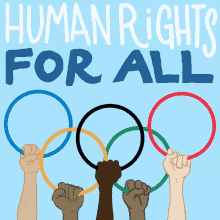 Human Rights For All Athletes GIF - Human Rights For All Athletes Protest GIFs