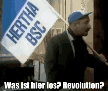 Hertha Bsc Revolution GIF - Hertha Bsc Revolution Was Ist Los GIFs