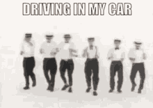 Madness Driving In My Car GIF - Madness Driving In My Car Ska GIFs