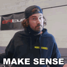 Make Sense Zach Jobe GIF - Make Sense Zach Jobe Donut Media GIFs
