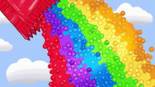 Rainbow Skittles GIF - Rainbow Skittles Candy - Discover & Share GIFs