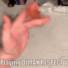 Djmax Playing Djmax GIF - Djmax Playing Djmax Djmax Respect V GIFs