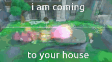 kirby mouthful mode i am coming to your house car