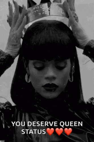 Rihanna Crown GIF - Rihanna Crown Queen - Discover & Share GIFs