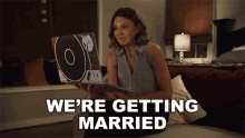 Were Getting Married Aimee Teegarden GIF - Were Getting Married Aimee Teegarden Sarah Masters GIFs